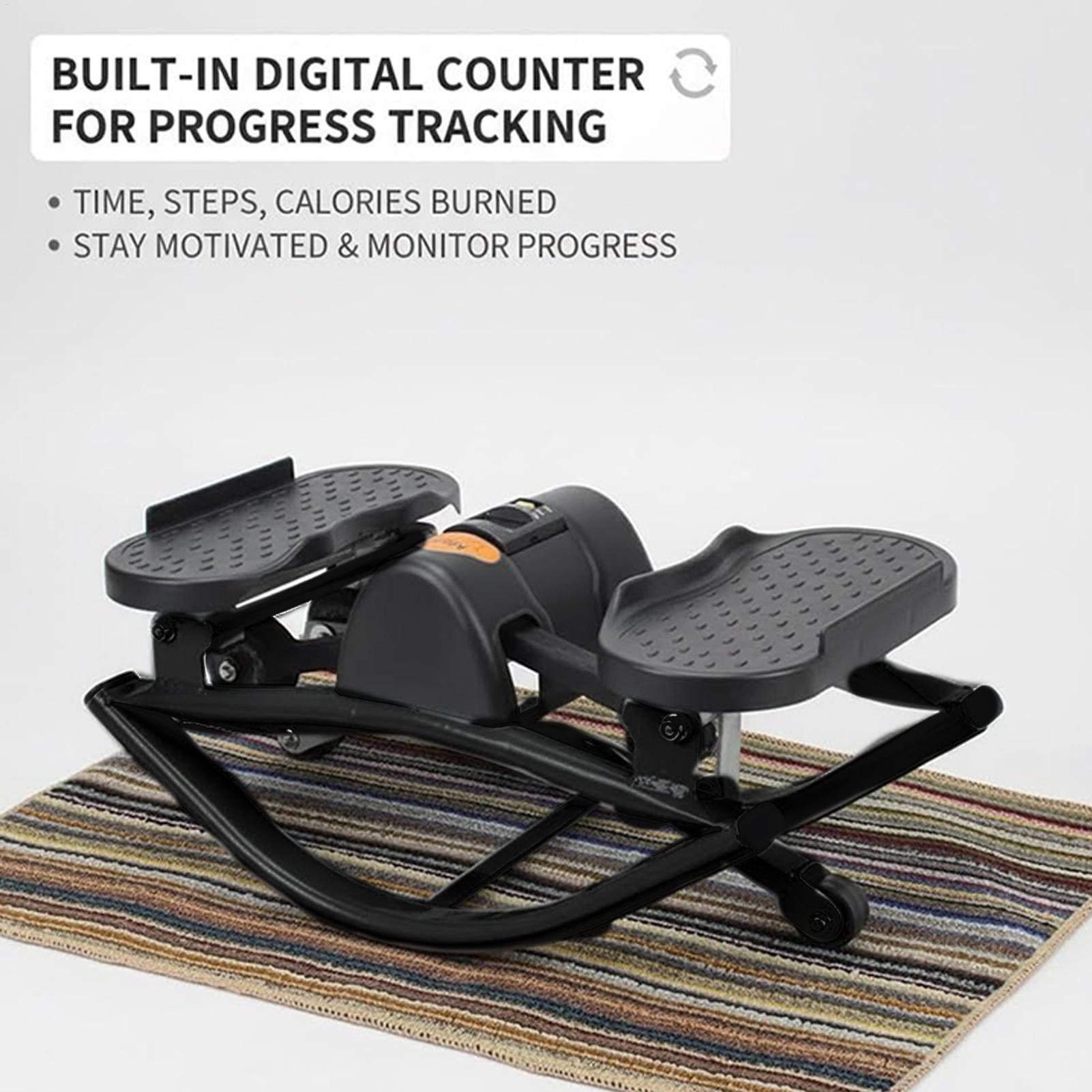 Home Gym Hack - Rock Stepper Exercise Equipment Portable Silent