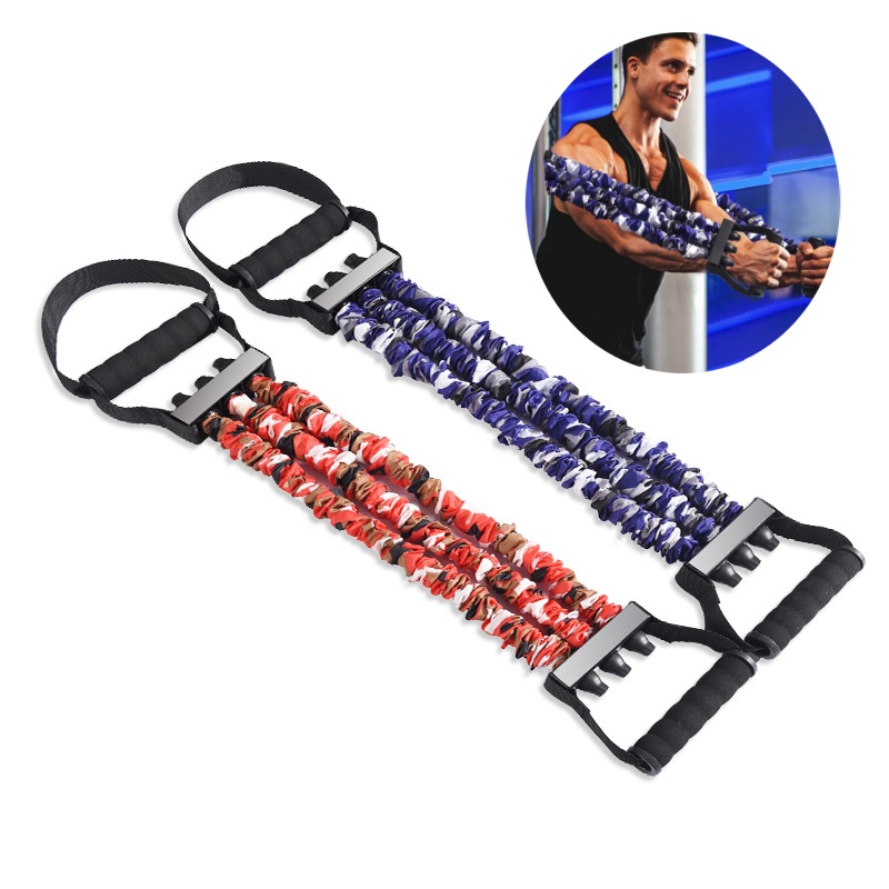 Home Gym Hack - Chest Expander Resistance Band Elastic Pull