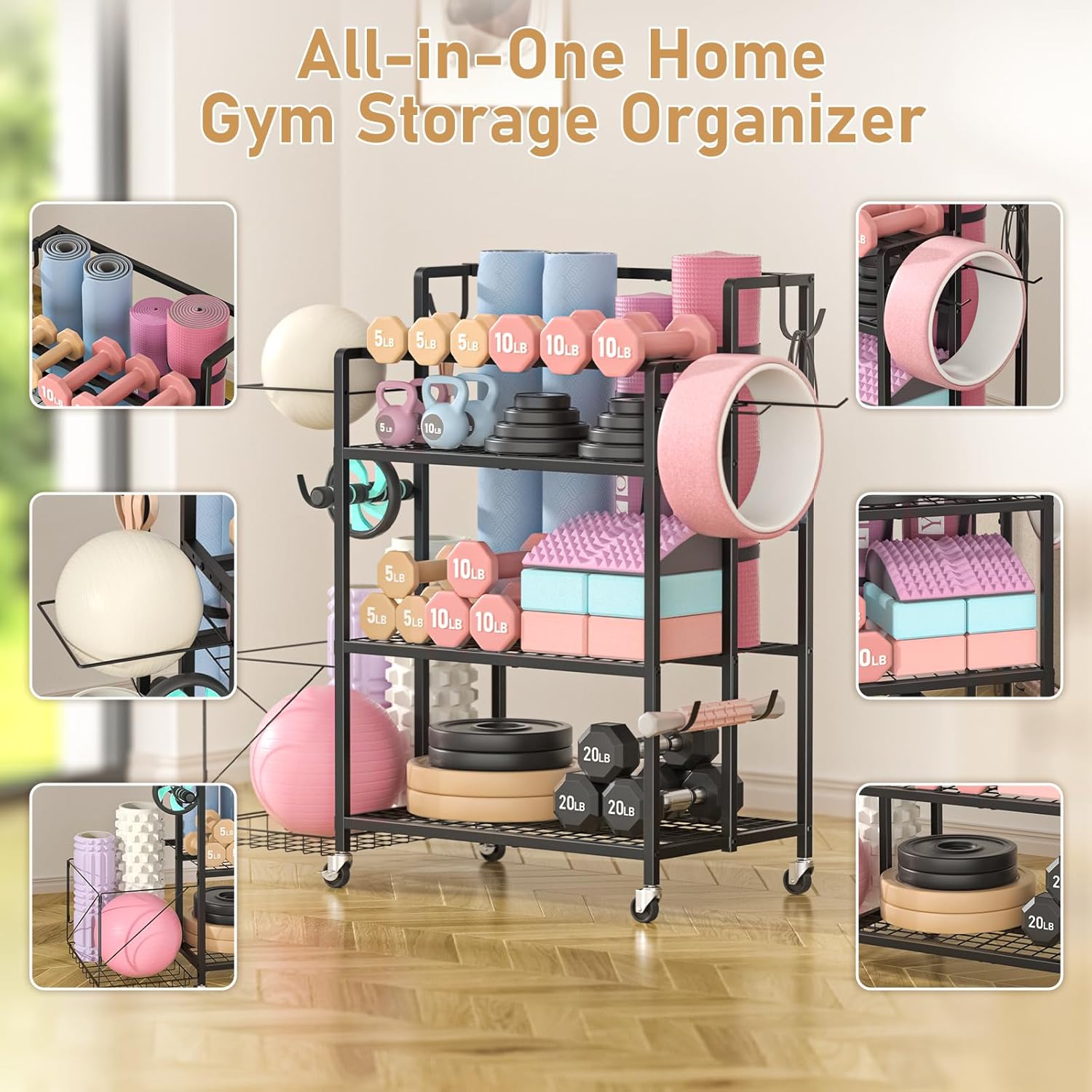 Home Gym Storage, No Material  - Home Gym Equipments review and price
