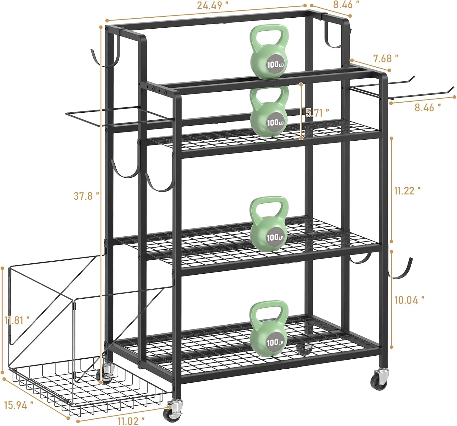 Home Gym Storage, No Material  - Home Gym Equipments review and price