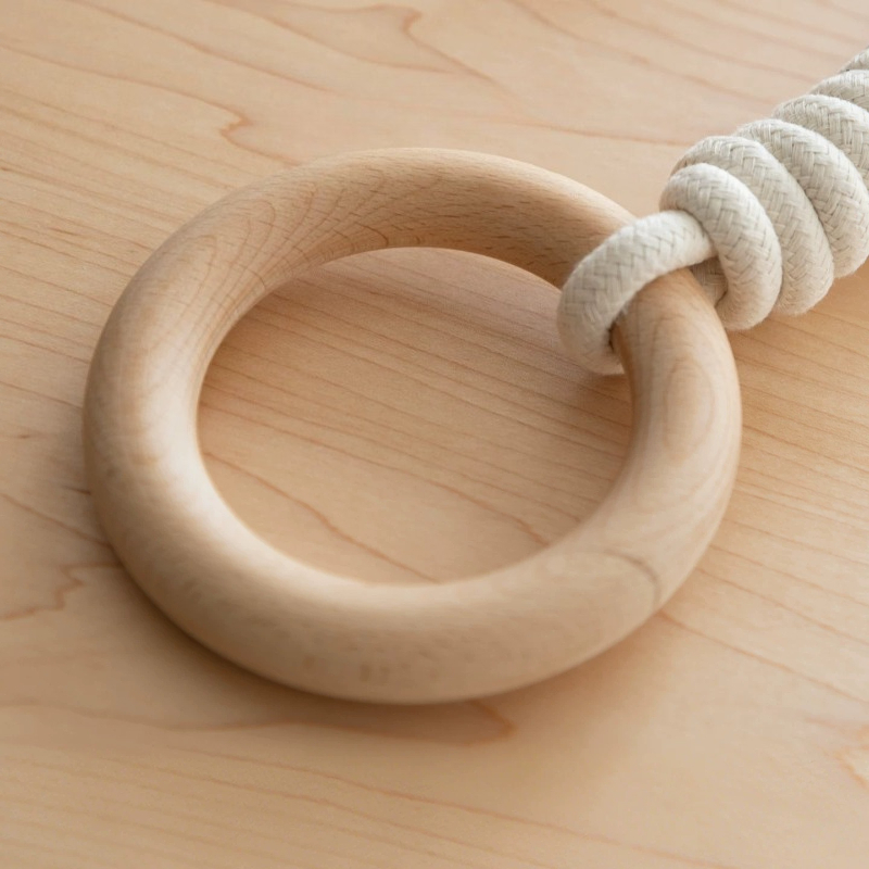 Bed hanging rings, solid wood  - Gymnastic Rings Wooden review and price