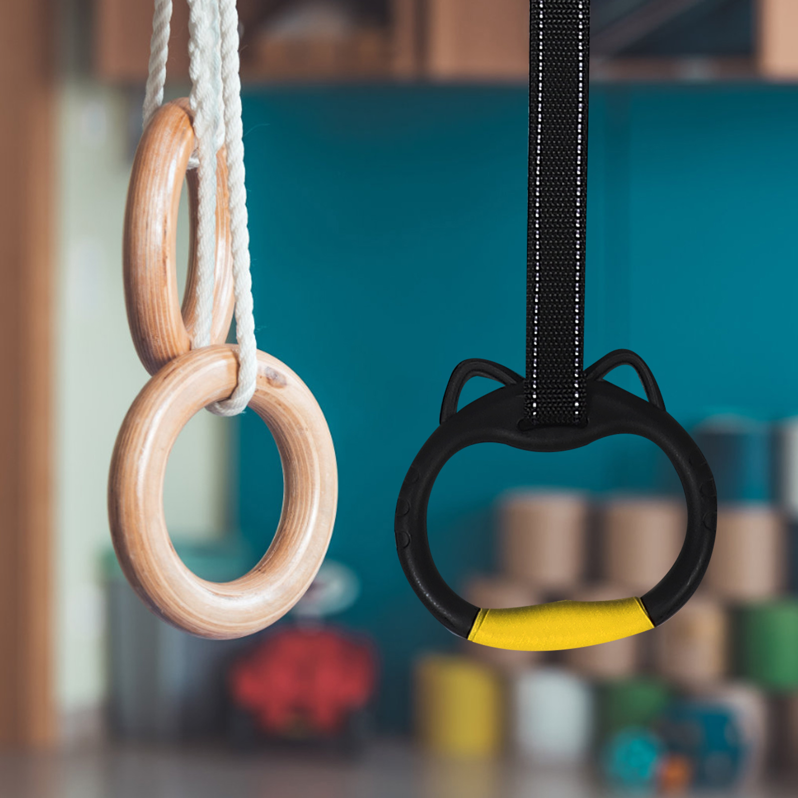 1 set 1 Set Gymnastics Rings F - Home Gym Outfit review and price