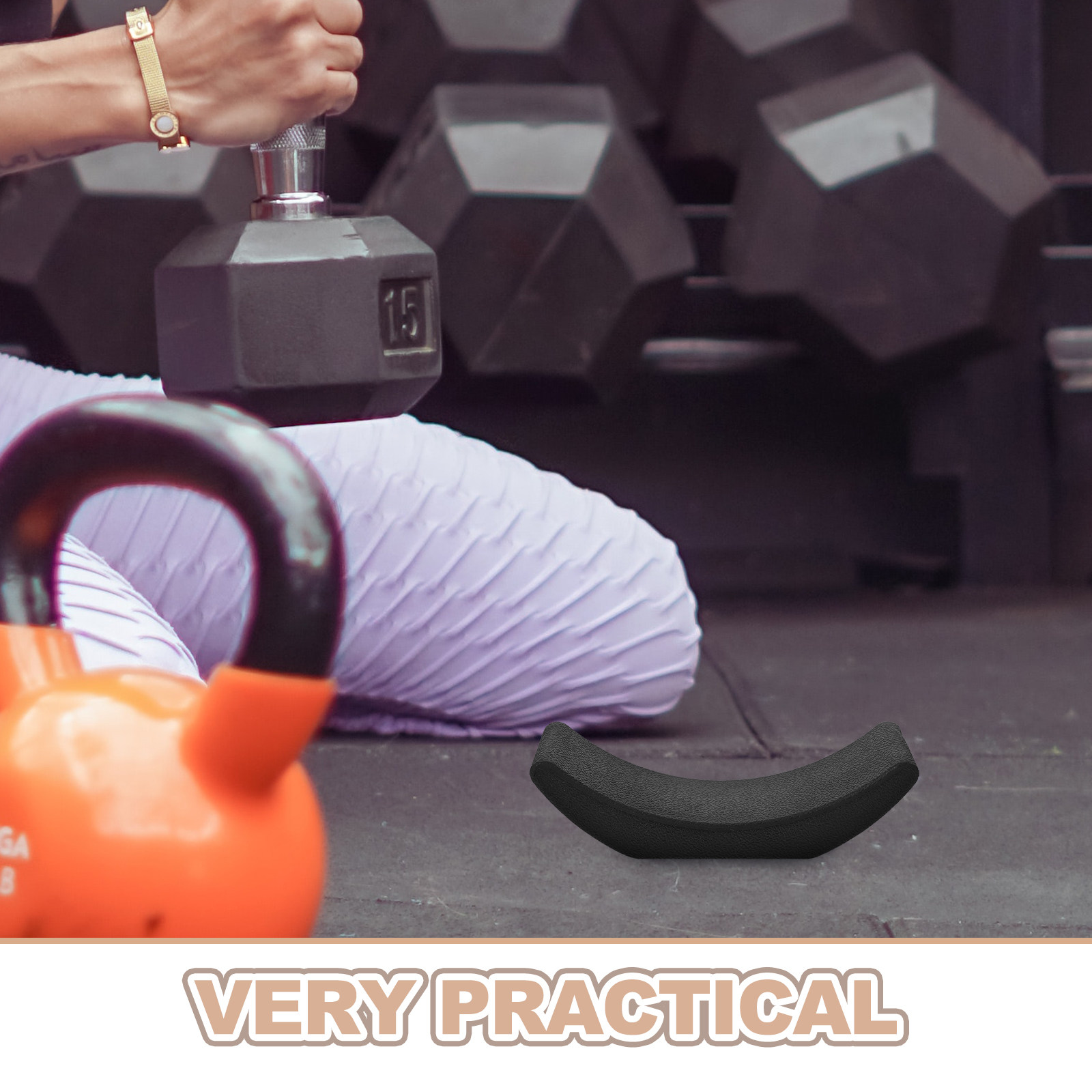 4Pcs Dumbbell Rack Stand Rubbe - Home Gym Weights review and price