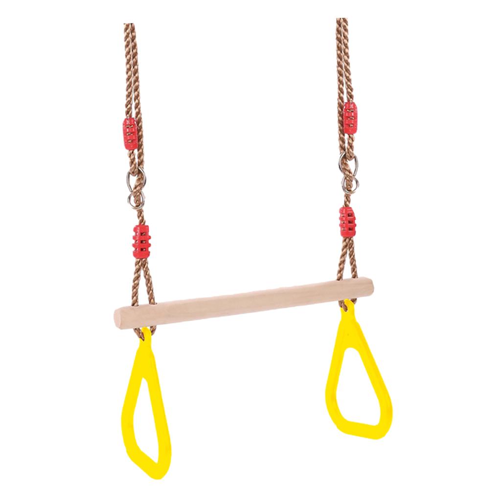 Indoor Outdoor Fun Swing Sets  - Gymnastic Rings Wooden review and price