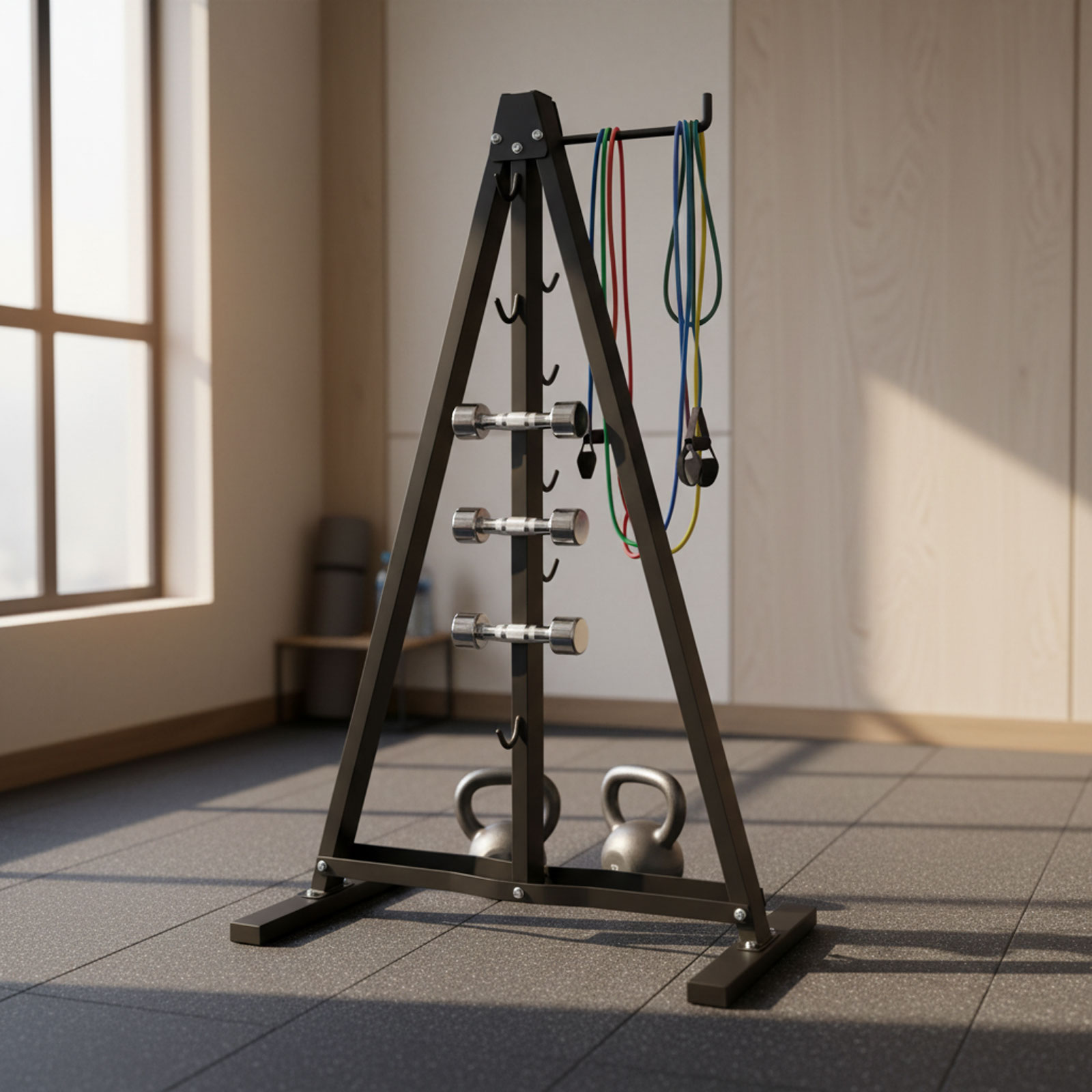 Lat Pull Down Bar Organizer wi - Home Gym Hack review and price