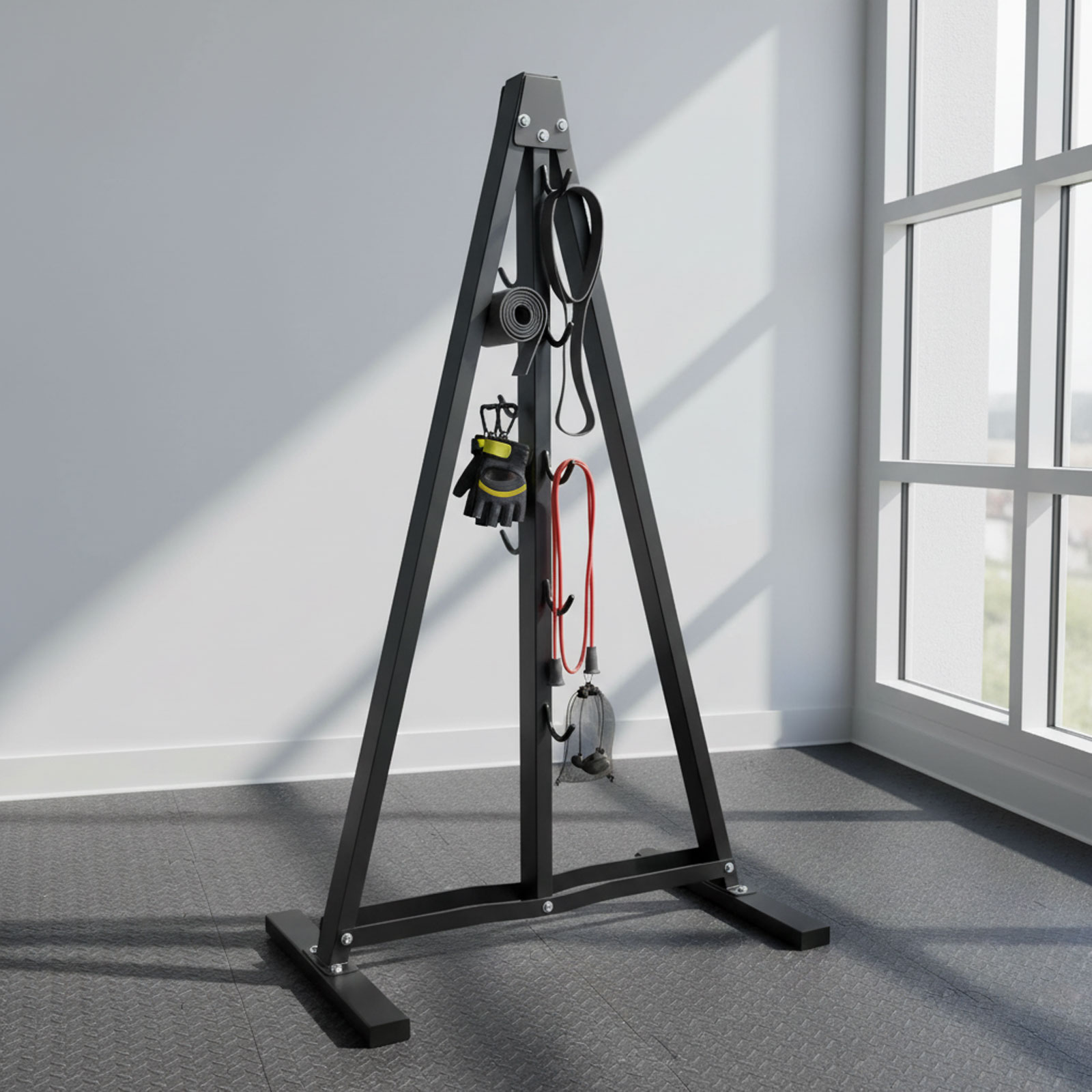 Lat Pull Down Bar Organizer wi - Home Gym Hack review and price