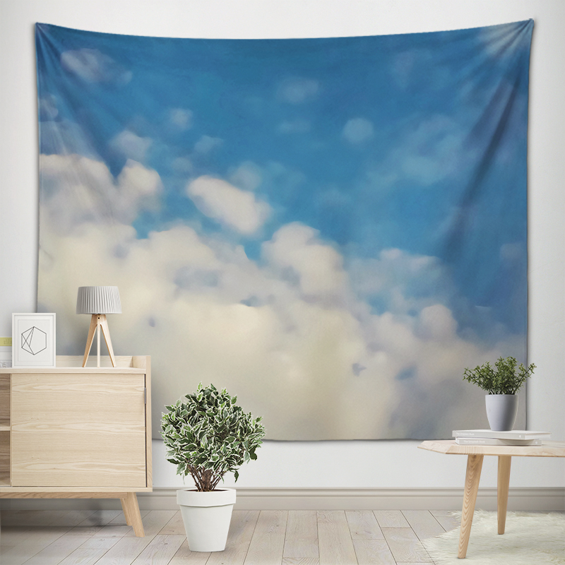 Melodious Clouds Art Tapestry  - Home Gym Room review and price
