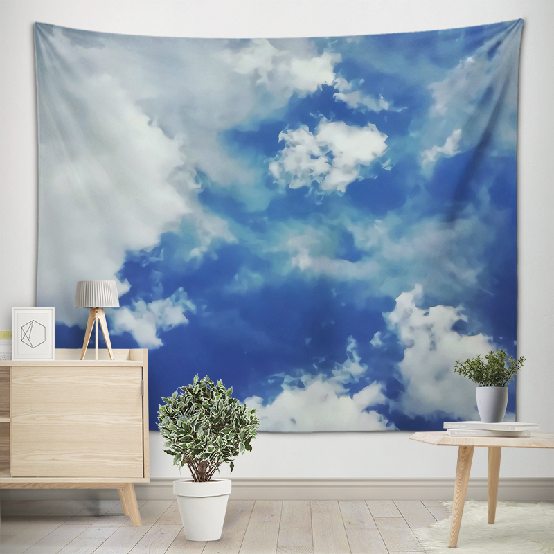 Melodious Clouds Art Tapestry  - Home Gym Room review and price