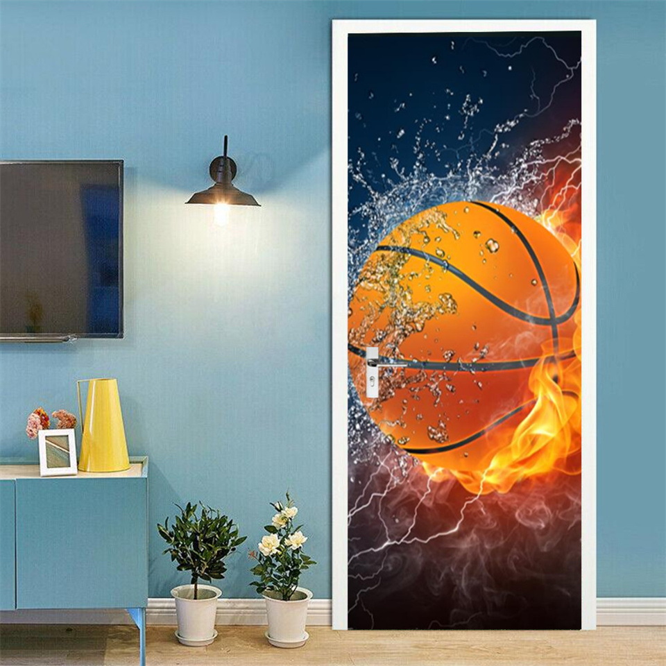 Football Basketball 3D Wallpap - Home Gym Room review and price