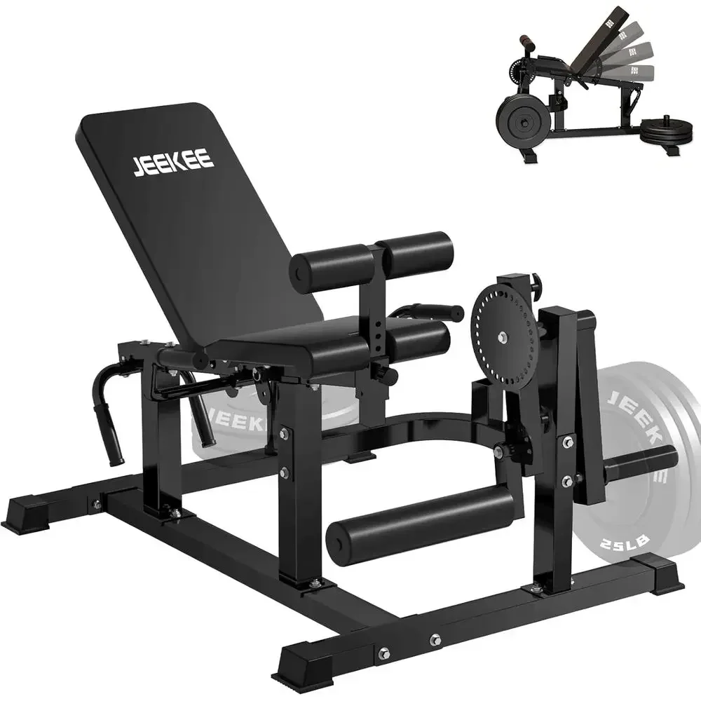 700LB Capacity Plate Loaded Le - Home Gym Quad Machine review and price