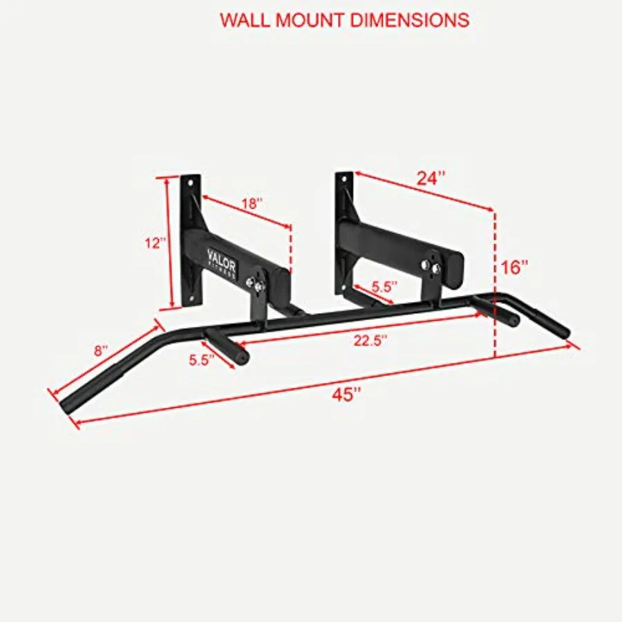 Six-Grip Pull Up Bar Wall or C - Home Gym Workout review and price
