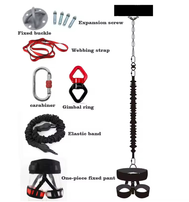 Heavy Duty Bungee Fitness Set  - Home Gym Outfit review and price