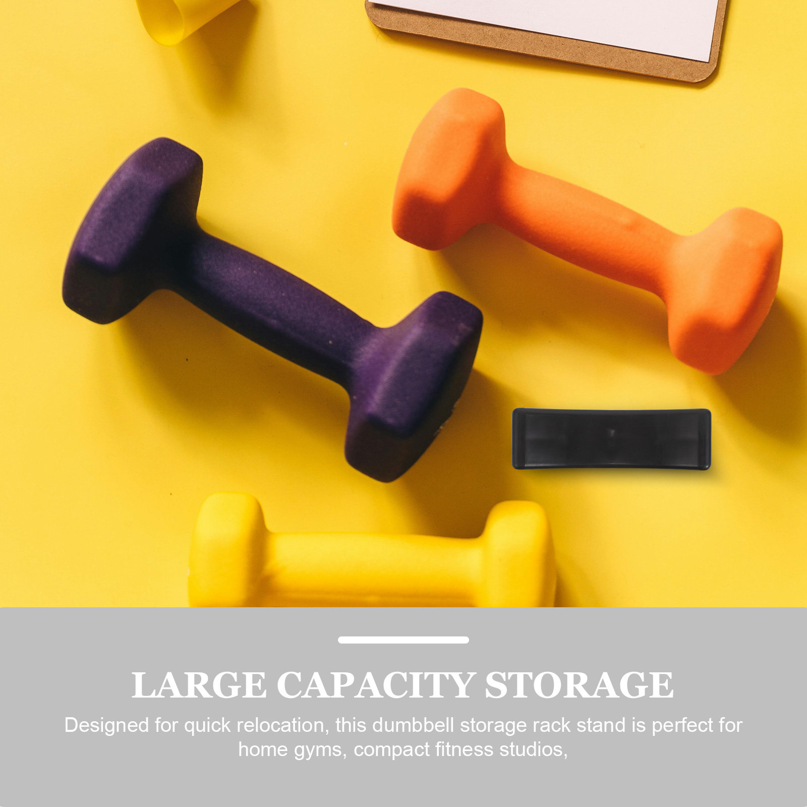 8Pcs Dumbbell Storage Saddles  - Home Gym Weights review and price